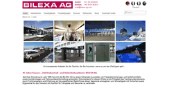 Desktop Screenshot of bilexa-ag.com